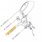 Capot noir (repère n° SS-1530001121)