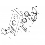 Bandeau de commande (repère n°103)