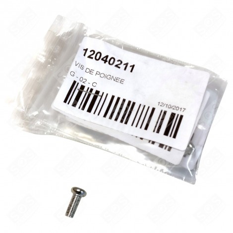 VIS DE POIGNÉE FRIGO, RÉFRIGÉRATEUR, CONGÉLATEUR - 12040211