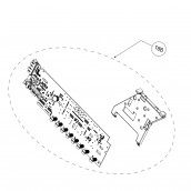 Carte electronique, module de puissance (repère 186)