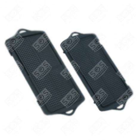 PLAQUES À GAUFRETTES X2 ANTIADHÉSIVES GAUFRIER, CROQUE-MONSIEUR - SS-203268