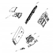 Carte electronique, module de puissance (repère 587)