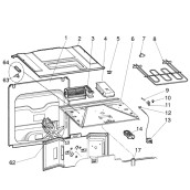 Habillage postérieur (repère n°1)