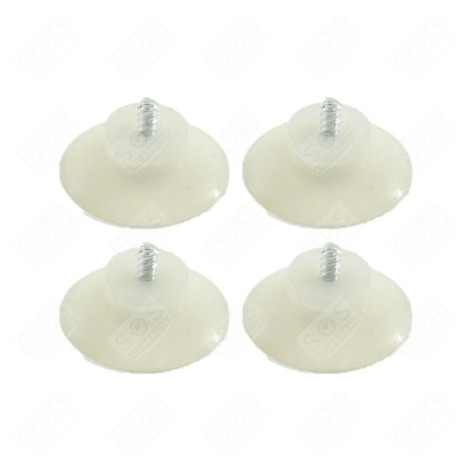 LOT DE 4 PATINS SILICONE ROBOT MÉNAGER - 500571424