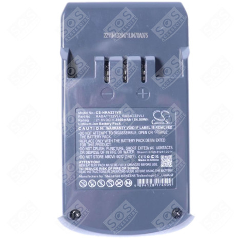 BATTERIE 22V ASPIRATEUR - 39800050