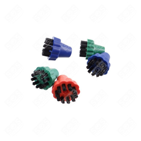 LOT DE 5 BROSSETTES NETTOYEUR VAPEUR - DI03