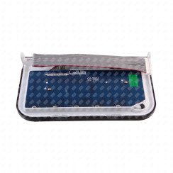 Panneau de commande avec carte électronique