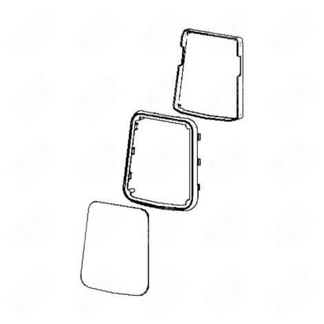 CADRAN AVEC CARTE ÉLECTRONIQUE DE PUISSANCE BLENDER - MS-651837, MS651837