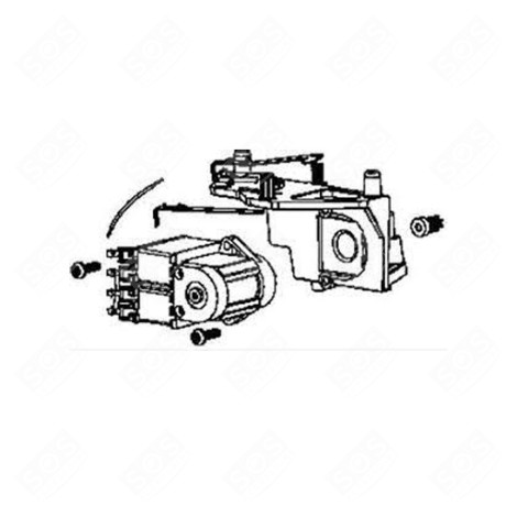 MOTEUR AVEC SUPPORT ROBOT MÉNAGER - SS-9100044532, SS9100044532