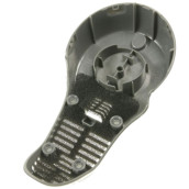 Socle gris avec mousse