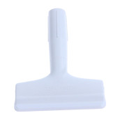 Large brosse blanche