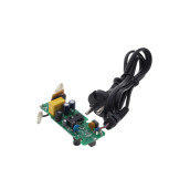 Carte électronique avec cordon