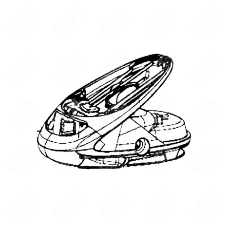 BOITIER + SUPPORT CENTRALE VAPEUR, FER À REPASSER - CS-00145198, CS00145198