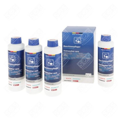 LOT DE 4 FLACONS DE NETTOYANT 250 ML LAVE-VAISSELLE - 00311997