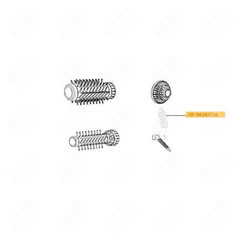 FILTRE ( REPÈRE CS-00142218 ) SÈCHE-CHEVEUX - CS-00142218, CS00142218