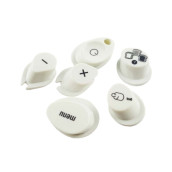 Lot de 6 boutons