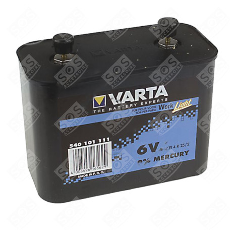 PILE  VARTA 2 / 4R25-2 6V + IRB !  ACCESSOIRES ET ENTRETIEN - 540101111