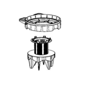 Grille séparateur grise