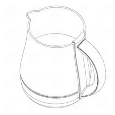 VERSEUSE AVEC POIGNÉE BOUILLOIRE, CARAFE - 500682262