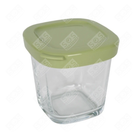 POT ET COUVERCLE VERT YAOURTIÈRE - SS-1530001474, SS1530001474