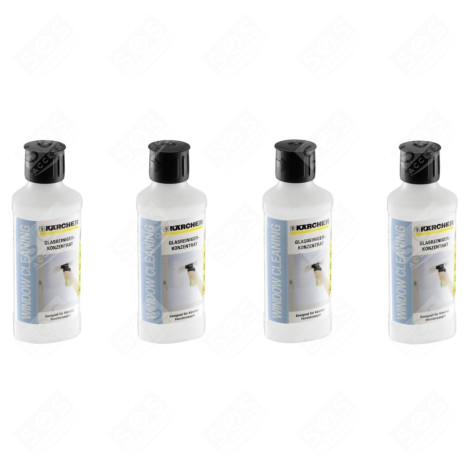 LOT DE 4 PRODUITS NETTOYANT VITRES 500 ML RM500 D'ORIGINE NETTOYEUR VAPEUR - 62957720, 6.295-795.0