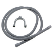 Tuyau d'évacuation d'eau universel avec sorties droites 18-22mm (L2500mm)