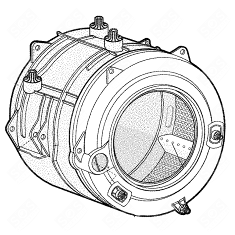 CUVE 62LT D340 1600 MACHINE À LAVER, LAVE-LINGE - C00643321