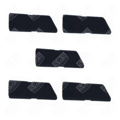 LOT DE 5 FILTRES EVAPORATEUR D'ORIGINE SÈCHE-LINGE - 2964840100, 2964840200