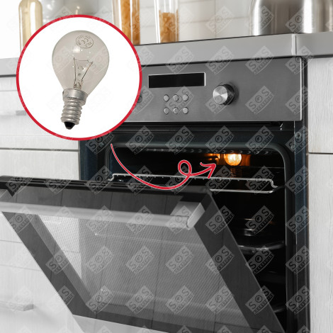 AMPOULE E14 40W 300°C HOTTE - 00057874