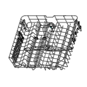 Panier supérieur avec rotor