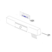 Module, carte électronique d'affichage (Repère 151)