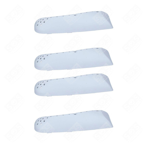 LOT DE 4 AUBES DE TAMBOUR D'ORIGINE MACHINE À LAVER, LAVE-LINGE - 41021913, AS0040544