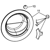Hublot complet ( repère 11 )