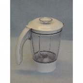 Bol blender / mixeur complet 1l acrylique blanc