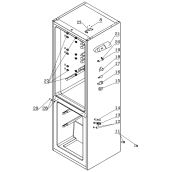 Charnière supérieure (repère 23)