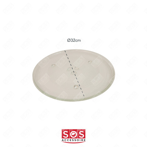 PLATEAU TOURNANT VERRE 320 MM FOUR MICRO-ONDES - DE74-20015G