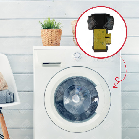 SÉCURITÉ DE PORTE, FERMETURE, VERROU HUBLOT D'ORIGINE MACHINE À LAVER, LAVE-LINGE - 41016879, 41046787