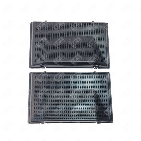 LOT DE 2 FILTRES CHARBON TYPE 37 AMC962   285X175X40 MM HOTTE - 484000008786, 481249038015