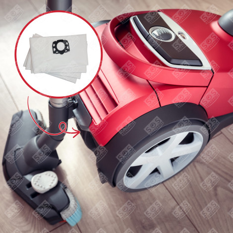 BOÎTE DE 4 SACS FEUTRE ASPIRATEUR - 28630060, 2.863-006.0