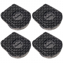Lot de quatre Filtres charbon type 200 200X180X28 mm
