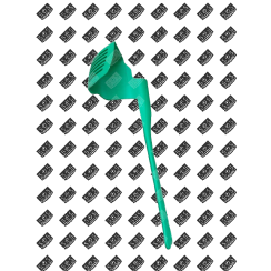 Spatule de mélange rotative 