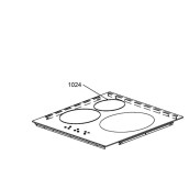 Dessus vitrocéramique