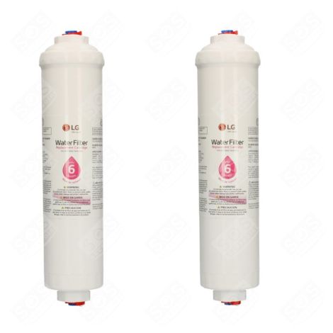 LOT DE 2 FILTRES À EAU D'ORIGINE BL9808 RÉFRIGÉRATEUR, CONGÉLATEUR - 5231JA2003A, ADQ73693901