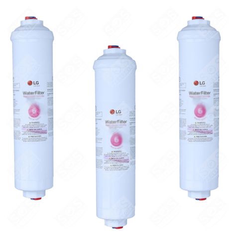 LOT DE 3 FILTRES À EAU D'ORIGINE RÉFRIGÉRATEUR, CONGÉLATEUR - ADQ73693901