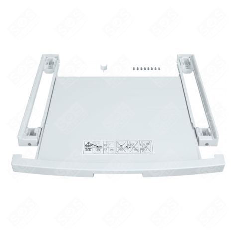 KIT DE SUPERPOSITION AVEC GLISSIÈRE MACHINE À LAVER, LAVE-LINGE - 17002266