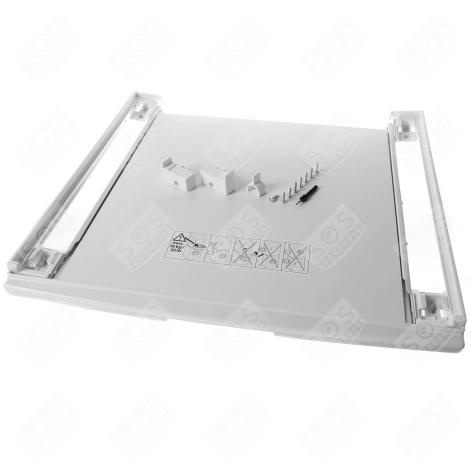 KIT DE SUPERPOSITION AVEC GLISSIÈRE MACHINE À LAVER, LAVE-LINGE - 17001527