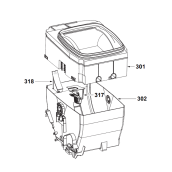 Demi cuve supérieure ( repère 301 )