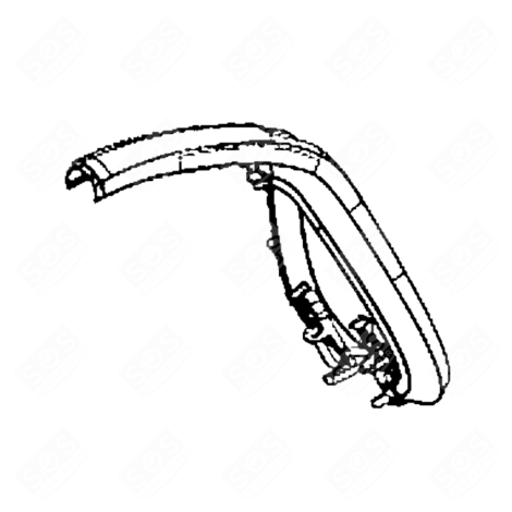 DESSUS DE POIGNÉE CENTRALE VAPEUR, FER À REPASSER - CS-10000660, CS10000660