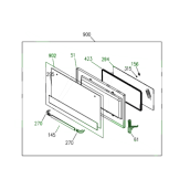 Porte complète (repère 900)