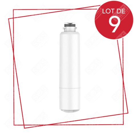 LOT DE 9 FILTRES À EAU RÉFRIGÉRATEUR, CONGÉLATEUR - DA29-00020B